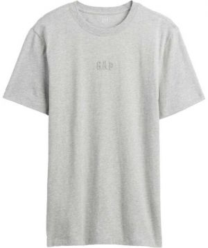 GAP V-FRCH MINI LOGO TEE Pánske tričko, sivá, veľkosť