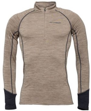 TRIMM CLINIC Pánska mikina, khaki, veľkosť