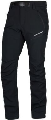 Northfinder BLAZEJ Pánske softshellové nohavice, čierna, veľkosť