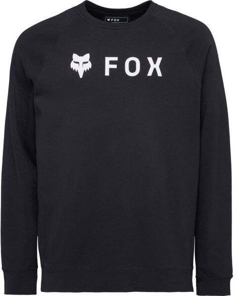 Fox FLEECE CREW Pánska mikina, čierna, veľkosť