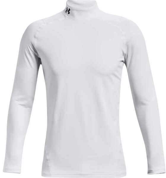 Under Armour CG ARMOUR FITTED MOCK Pánske tričko, biela, veľkosť XXXL
