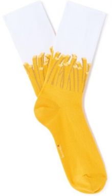 CELIO XMISOFRIES Pánske ponožky, žltá, veľkosť