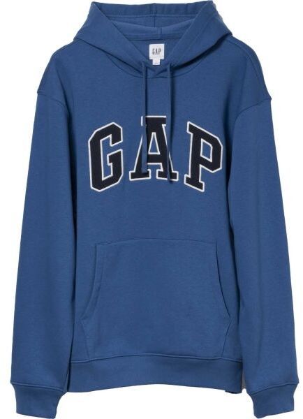 GAP V-HERITAGE LOGO Pánska mikina, modrá, veľkosť