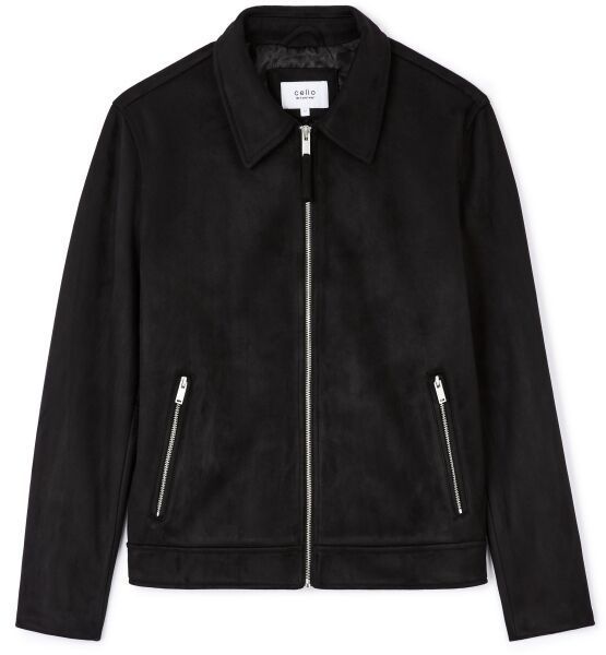 CELIO JUFASTER Pánska bunda, čierna, veľkosť