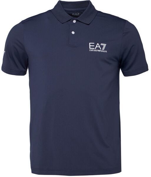 EA7 MULTI-SPORT VENTUS7 Pánske polo tričko, tmavo modrá, veľkosť
