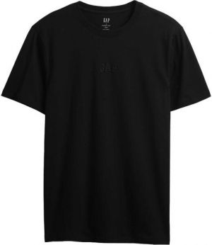 GAP V-FRCH MINI LOGO TEE Pánske tričko, čierna, veľkosť