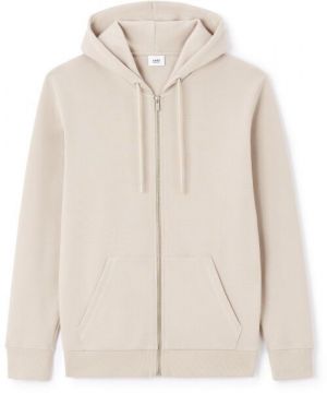 CELIO LEPIQUET Pánska mikina, béžová, veľkosť