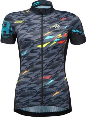 HAVEN TEAM NEO WOMEN Dámsky cyklistický dres, čierna, veľkosť XXXL