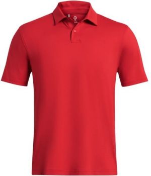 Under Armour T2G Pánske polo tričko, červená, veľkosť M