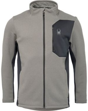 Spyder BANDIT Funkčný pánsky sveter, tmavo sivá, veľkosť