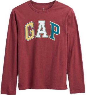 GAP V-FRCH LS LOGO VALUE TEE Chlapčenské tričko, červená, veľkosť