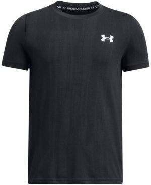Under Armour VANISH SEAMLESS TEE Chlapčenské tréningové tričko, čierna, veľkosť XL