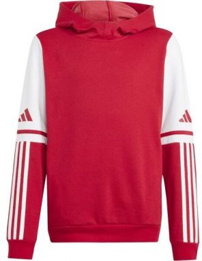 adidas SQUADRA 25 SW HOODY Y Detská športová mikina, červená, veľkosť