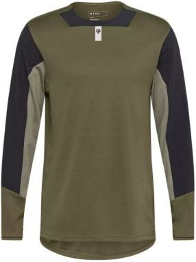 Fox DEFEND LS Enduro dres, tmavo zelená, veľkosť