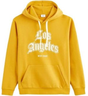 CELIO FECAGO Pánska mikina, žltá, veľkosť