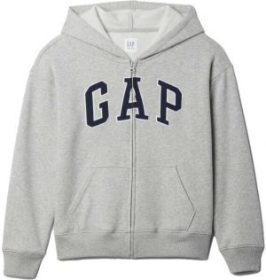 GAP V-BAS HERITAGE FZ Chlapčenská mikina, sivá, veľkosť