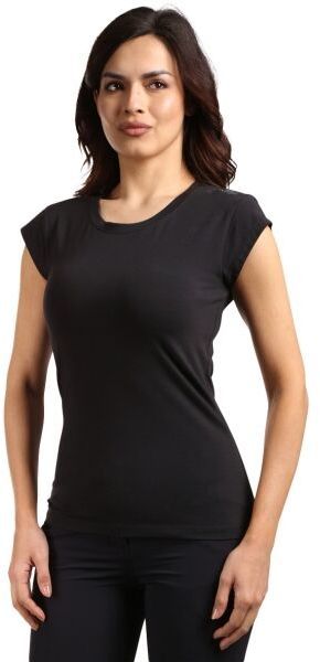 KILPI PROMO Dámske bavlnené tričko, čierna, veľkosť