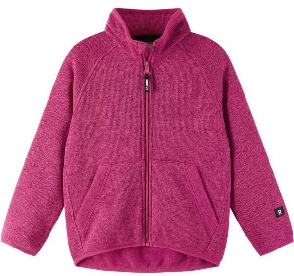 REIMA HOPPER Detský flísový sveter, ružová, veľkosť
