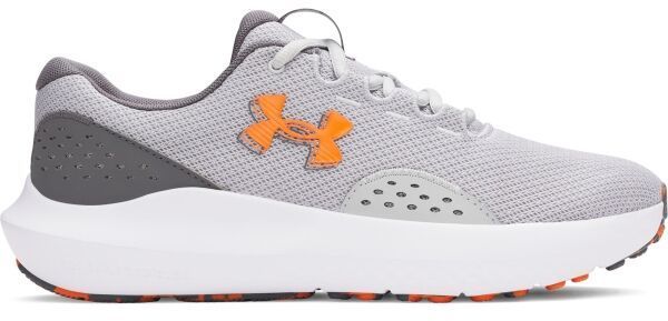 Under Armour CHARGED SURGE 4 Pánska bežecká obuv, sivá, veľkosť 44.5