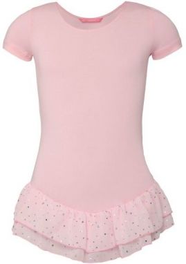 PAPILLON LEOTARD SHORT SLEEVES Detský trikot na balet, ružová, veľkosť