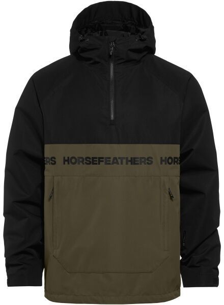 Horsefeathers GORDIE Pánska lyžiarska/snowboardová bunda, hnedá, veľkosť