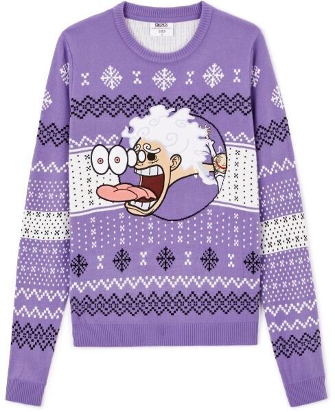 CELIO LJEONEUW Pánsky sveter, fialová, veľkosť