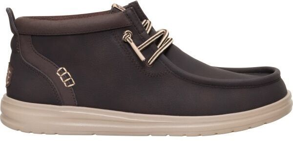 HEY DUDE WALLY MID GRIPR CLASSIC Pánska obuv, hnedá, veľkosť