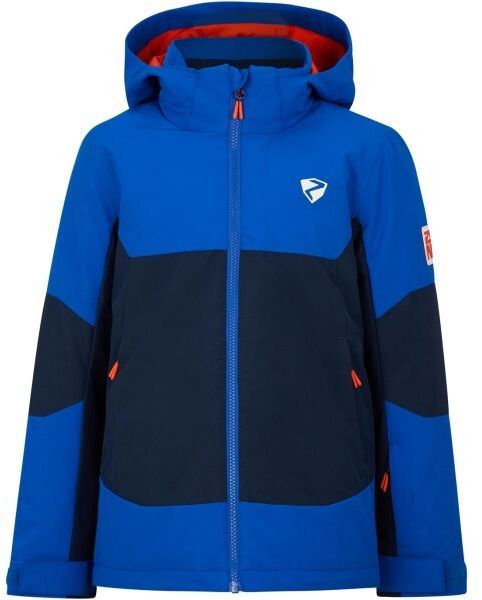 Ziener AGIMO-Z Detská lyžiarska bunda, modrá, veľkosť