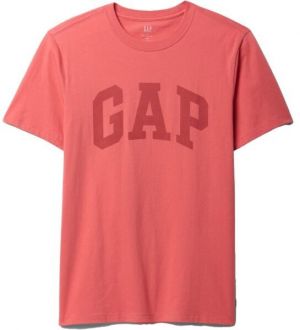 GAP BASIC LOGO Pánske tričko, červená, veľkosť