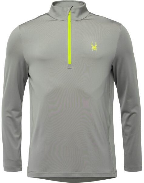 Spyder PROSPECT 1/2 ZIP Pánska mikina, tmavo sivá, veľkosť
