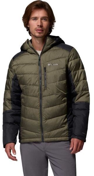 Columbia LABYRINTH LOOP II HOODED JACKET Pánska zimná bunda, khaki, veľkosť