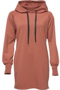 Willard MARA Dámska dlhá mikina, hnedá, veľkosť