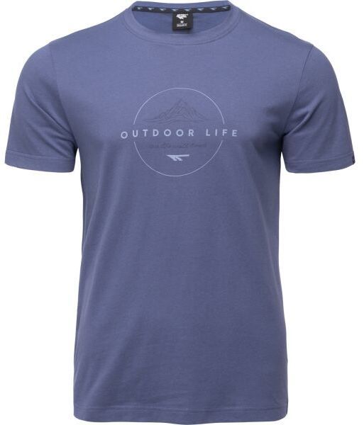 Hi-Tec HOGAN Pánske bavlnené tričko, modrá, veľkosť