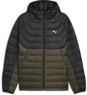 Puma PACKLITE HOODED DOWN JACKET Pánska zimná bunda, čierna, veľkosť
