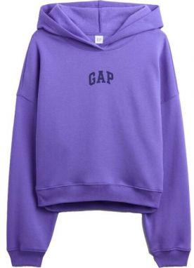 GAP MINI ARCH Dámska mikina, fialová, veľkosť