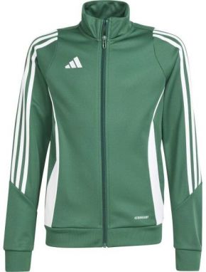 adidas TIRO24 TRAINING TOP Pánska mikina, tmavo zelená, veľkosť