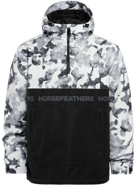 Horsefeathers GORDIE Pánska lyžiarska/snowboardová bunda, čierna, veľkosť