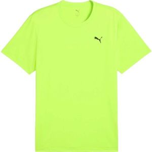 Puma M TAD ESSENTIALS SOLID CAT TEE Pánske tričko, svetlo zelená, veľkosť