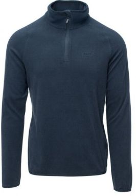 Hi-Tec DILASO Pánska microflísová mikina, tmavo modrá, veľkosť