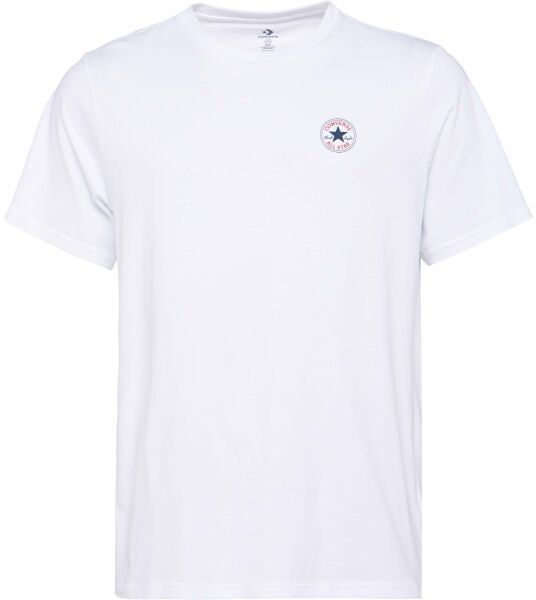 Converse CLASSIC Unisex tričko, biela, veľkosť