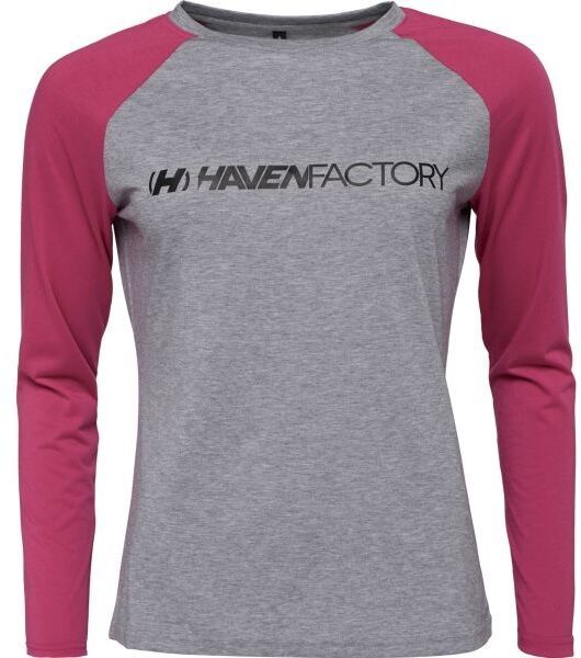 HAVEN FACTORY TRAIL WMS Dámsky dres, sivá, veľkosť