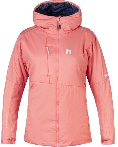 Hannah TAYA HOODY Dámska zateplená bunda, lososová, veľkosť