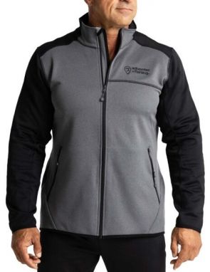 ADVENTER & FISHING THERMO SHIRT Pánska hrejivá mikina Prostrech, sivá, veľkosť