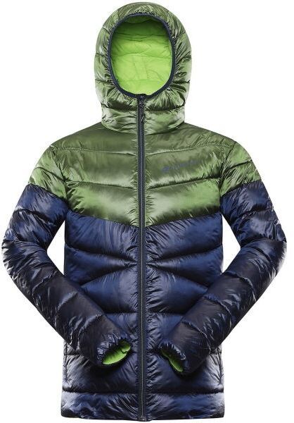 ALPINE PRO ROG Pánska zimná bunda, tmavo modrá, veľkosť