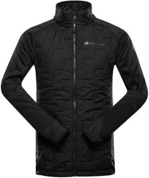 ALPINE PRO MORGEN Pánska softshellová bunda, čierna, veľkosť