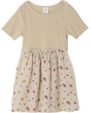 GAP BABY Dievčenské šaty, béžová, veľkosť