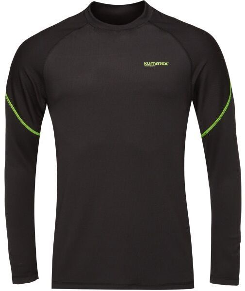 Klimatex GEORGE THERMOCOOL SOFT Pánske funkčné tričko, čierna, veľkosť XXL