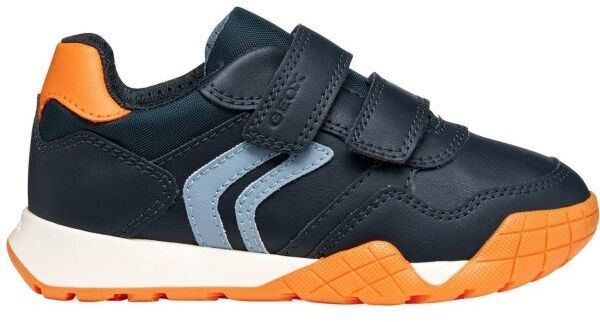 Geox J RANN-E Chlapčenská voľnočasová obuv, tmavo modrá, veľkosť