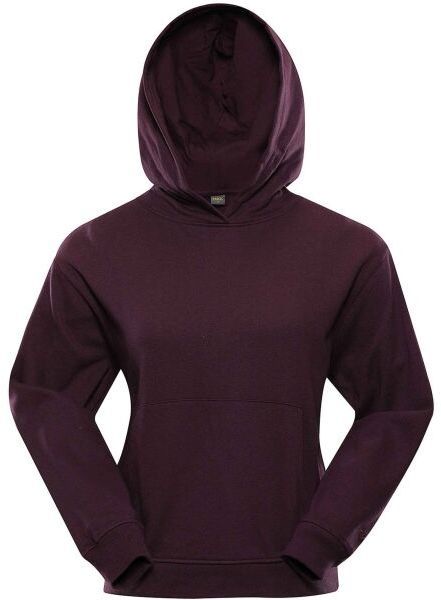 NAX GEOCA Dámska mikina, vínová, veľkosť