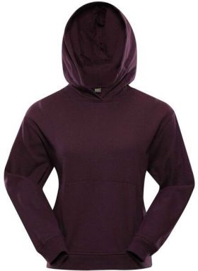 NAX GEOCA Dámska mikina, vínová, veľkosť